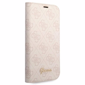 Guess GUBKP14XHG4SHP iPhone 14 Pro Max 6.7 "roosa / roosa book 4G Vintage kuldne Logo