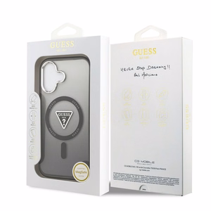 GUESS ümbris jaoks IPHONE 17 compatible with MagSafe GUHMP17SHGTMLCGK (IML Gradient W/ Triangle Logo) must