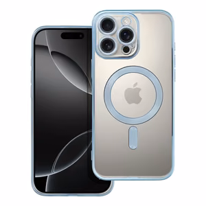 ELECTRO MAG COVER case compatible with MagSafe jaoks IPHONE 16 Pro Max sinine