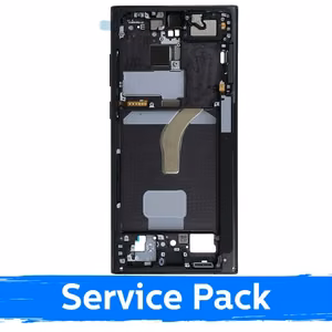 Keskkere Samsung S908 S22 Ultra / Phantom Black / (Service Pack)