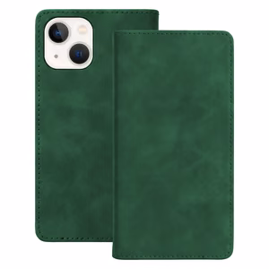 Чехол Smart Suede для iPhone 14 6,1", зеленый
