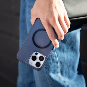 Incase Slim Case MagSafe'i toega ümbris iPhone 16 Pro Maxile, Deep Space Blue värvitoonis