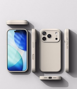 Ringke MagSafe silikoonist ümbris seadmele iPhone 18 Pro – beež