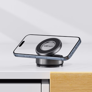 Acefast E27 Magnetic Dashboard/Windshield Suction Cup Holder - Black