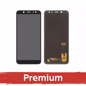 LCD ekraan ühilduv Samsung A600 2018 A6 must OEM