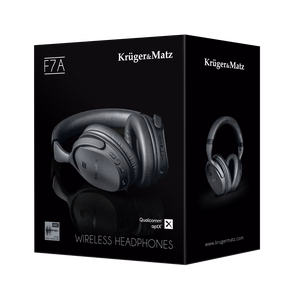 Kruger&Matz F7A juhtmeta kõrvapealsed kõrvaklapid ANC-ga