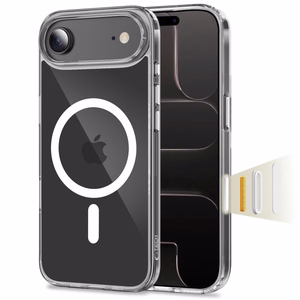 Tech-Protect Flexair Hybrid CC MagSafe Ümbris jaoks iPhone Air - Läbipaistev