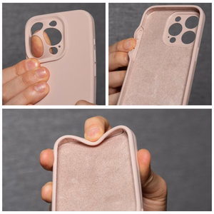 Ümbris Silikoon 2mm jaoks IPHONE 17 Pro Max sand roosa