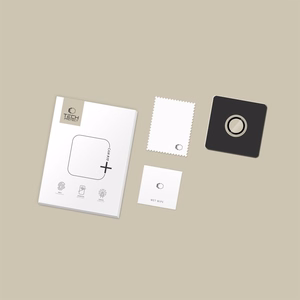 Karastatud klaas jaoks camera Tech-Protect CamRing Fit+ Apple iPhone Air clear