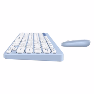 Havit KB279GCM juhtmevaba 2-in-1 mängu komplekt klaviatuur + hiir (sinine) (QWERTY)