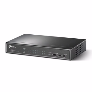 TP-Link 9-pordiga 10/100 Mbps lauakommutaator 8-pordiga PoE+