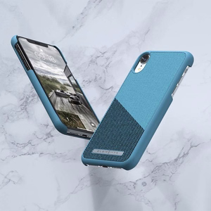 Nordic Elements Saeson Freja ümbris seadmele iPhone XR, petroolisinine