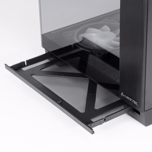 Корпус CHIEFTEC VISIO GM-30B-TG-OP MidiTower ATX MicroATX MiniITX чёрный прозрачный
