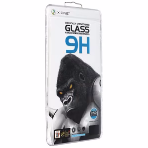 3D Full Cover Karastatud klaas X-ONE - jaoks Samsung Galaxy S21 (ümbris friendly) - working fingerprint sensor