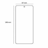 Tempered klaas 2,5D for Motorola ThinkPhone 25