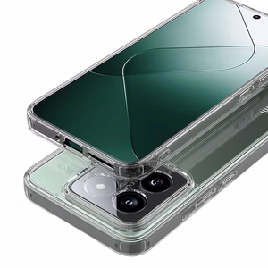 Crong Crystal Shield Cover ümbris seadmele Xiaomi 14, läbipaistev