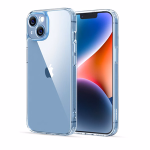 Ugreen Classy Läbipaistev Enhanced Protective Protective Ümbris jaoks iPhone 14 Plus Läbipaistev (LP618) with Gel Frame Classy Läbipaistev Enhanced Protective Ümbris