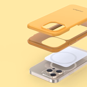 Choetech MFM kukkumisvastane ümbris Made For MagSafe iPhone 13 Pro jaoks oranž (PC0113-MFM-YE)