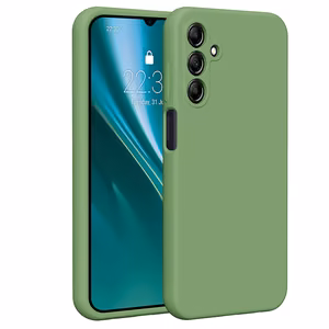 Etteri Silicone ümbris jaoks Samsung Galaxy A15 4G / A15 5G light roheline
