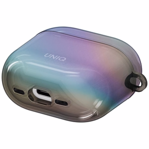 Чехол Uniq Iridescia AirPods 4 Hang - голографический мультицвет