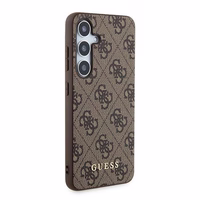 Guess 4G Metal kuldne Logo ümbris jaoks Samsung Galaxy A35 - brown