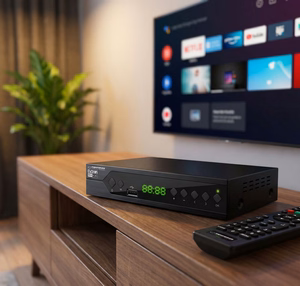 Esperanza EV107R – DVB-T2 H.265/HEVC digitaalse maapealse televisiooni vastuvõtja, must