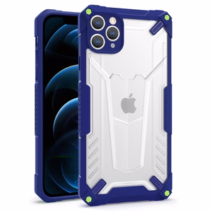 Tel Protect Hybrid Ümbris jaoks Iphone 13 Pro Max Tumesinine