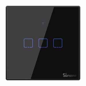 Nutikas Lüliti WiFi + RF 433 Sonoff T3 EU TX (3-channels)