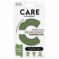 CARE by PanzerGlass Fashion Ümbris iPhone 16 Plus 6.7" roheline/roheline MagSafe 1387