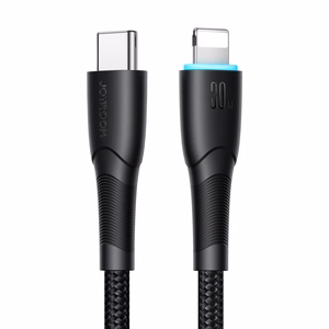 Joyroom Starry Series SA32-CL3 30W USB-C / Lightning kaabel 1m - must