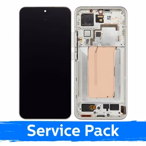 LCD-дисплей, совместимый с Xiaomi 15, с рамкой / жидкое серебро / (сервисный комплект)