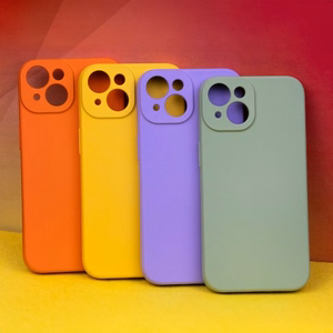 Telefoni ümbris Silicone Apple iPhone 16 Pro Max violetne