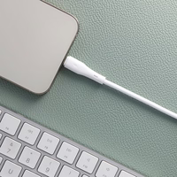 Kaabel USB C to Lightning Forcell F-Energy PD 3A 27W Silikoon 1 m C346 valge