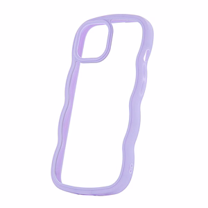 Wave ümbris jaoks iPhone X / XS lilla