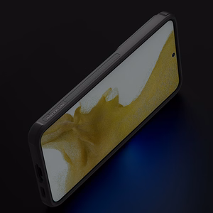 Чехол Nillkin Textured S для Samsung Galaxy S23+ бронированный с защитой камеры чёрный