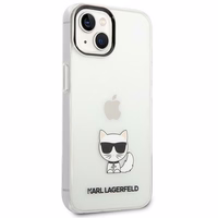Karl Lagerfeld KLHCP14MCTTR iPhone 14 Plus 6.7 "hardcase clear / läbipaistev Choupette Body