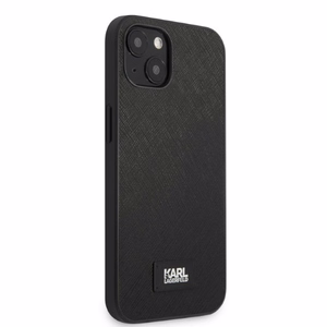 Karl Lagerfeld KLHCP13SSFMP2K iPhone 13 mini 5.4" hardcase must/must Saffiano Plaque