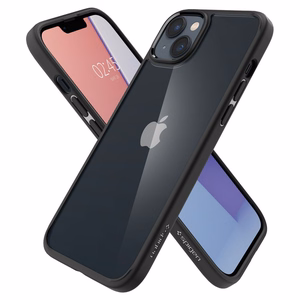 Spigen Ultra Hybrid iPhone 14 Plus ümbris - matt must