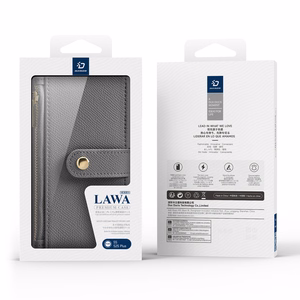 Dux Ducis Lawa Leather Ümbris jaoks Samsung Galaxy S25+ with Detachable Magnetic Wallet - hall