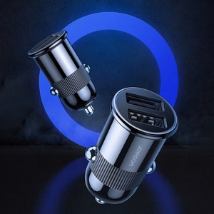 Автомобильное зарядное устройство Joyroom "C-A06" белый (2x USB 3.1A)