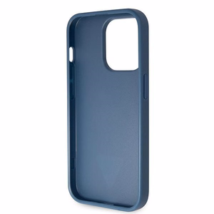 Guess GUHCP15LP4TDSCPB iPhone 15 Pro 6.1" sinine/sinine hardcase Crossbody 4G Metal Logo