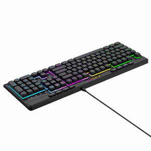Wozinsky WKG-1044 Wired Backlit Membrane Gaming Keyboard - Black