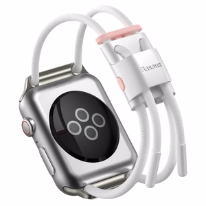 Rihm Baseus Lets go Apple Watch Series 42 / 44mm valge/roosa