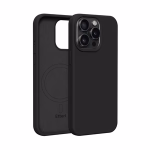Etteri Silicone Mag ümbris iPhone 15 Pro Max 6,7" must