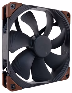 Noctua NF-A14 INDUSTRIALPPC-2000 PWM arvutikorpuse ventilaator 14 cm must, pruun 1 tk