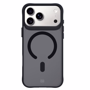 3mk Smoke MagCase jaoks iPhone 17 Pro Max - Must Semi-Läbipaistev