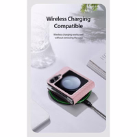 DUX DUCIS case BRIL jaoks SAMSUNG Z Flip6 5G roosa