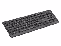 NATEC KEYBOARD TROUT SLIM USB, US LAYOUT, must