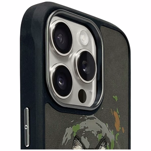 NIMMY ümbris WOLF compatible with MagSafe jaoks IPHONE 16 Pro dark hall