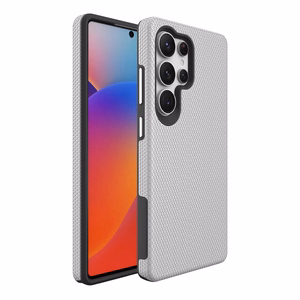 Perfectionists Kolmnurkne Ümbris Samsung S908 S22 Ultra 5G hõbedane